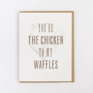 Chicken to Waffles Card