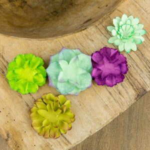 Succulent Seed Paper Flowers